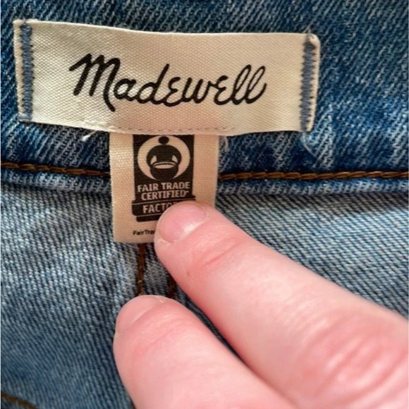Madewell‎ The Perfect Vintage Straight Jean in Reinhart Wash Size 26 - Picture 7 of 8